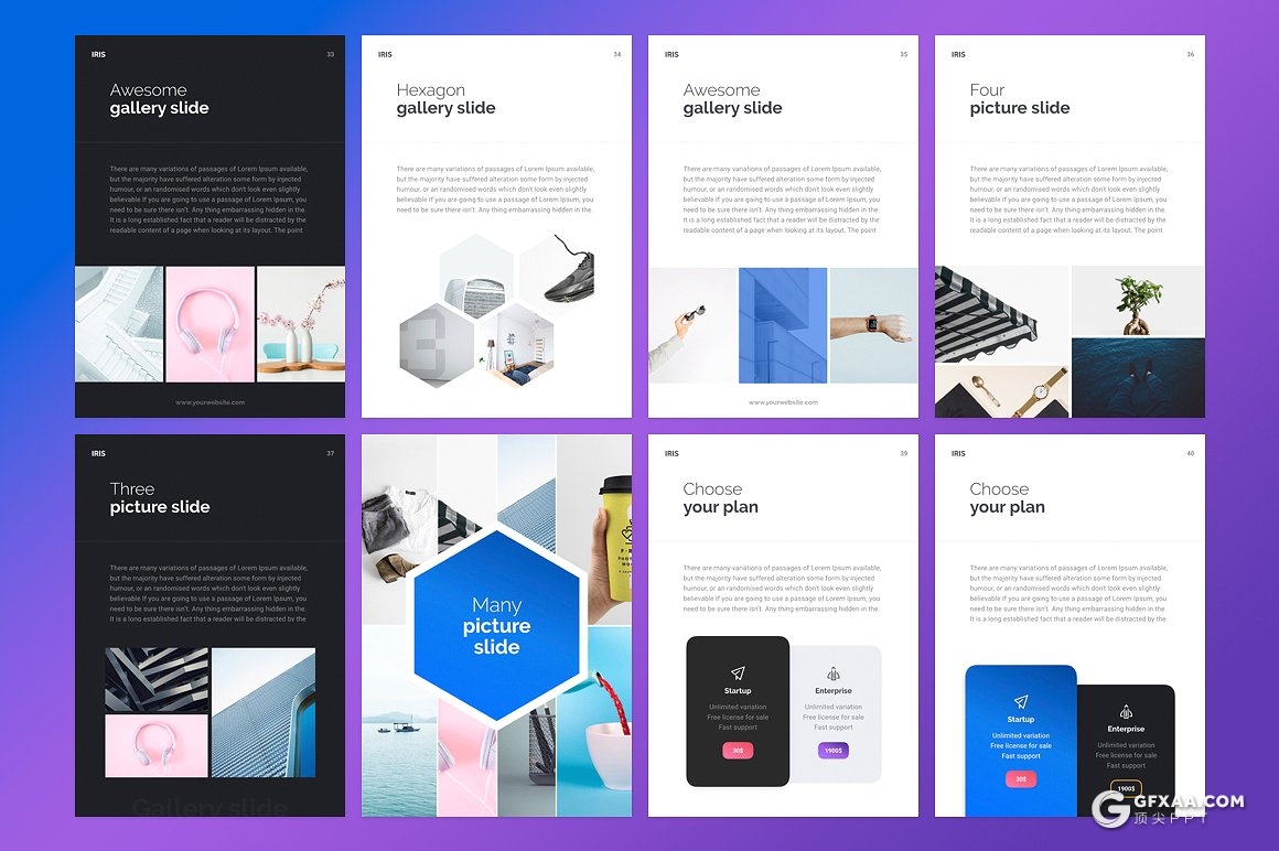 90页A4规格商务简洁风格keynote模板 - 顶尖PPT