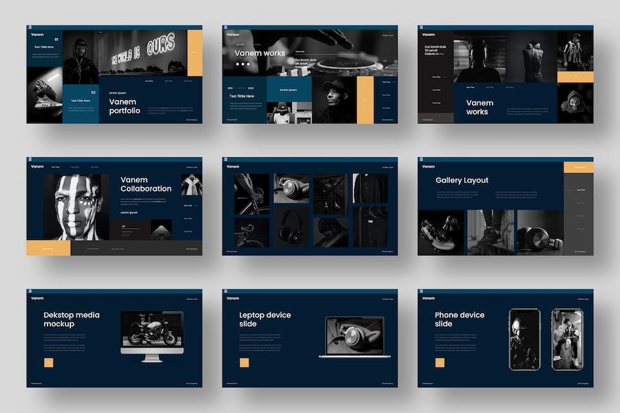 高端大气产品摄影展示营销策划商业计划多用途keynote模板 - 顶尖PPT