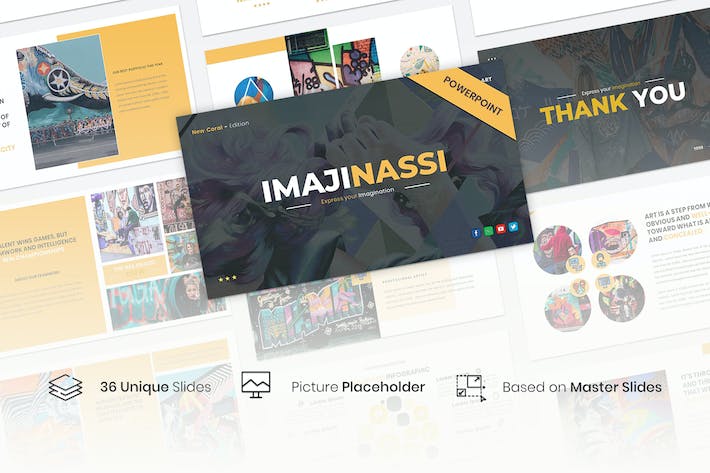 创意业务介绍方案展示PPT模板 - 顶尖PPT