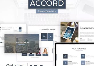 58页11种主题配色高端商务多用途PPT模板 - 顶尖PPT