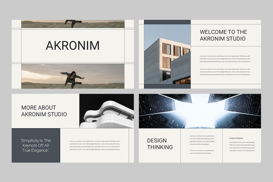 创意工作室设计展示PPT模板 - 顶尖PPT