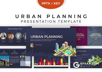35页欧美风格城市建设商务多用途keynote模板 - 顶尖PPT