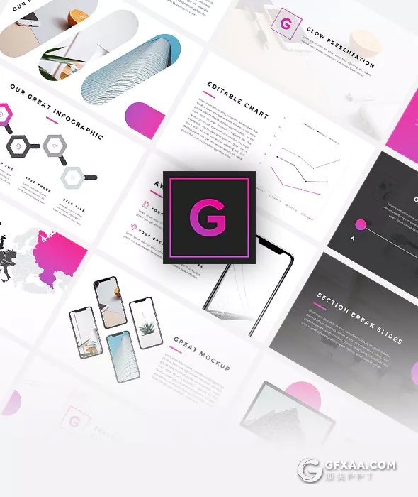 84页欧美简约大气工作总结计划PPT模板 - 顶尖PPT