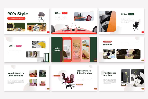 简洁风格商务职场PPT模板 - 顶尖PPT