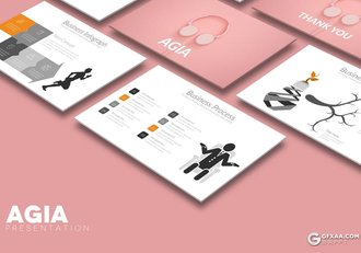 60页小清新风格商务多用途PPT模板 - 顶尖PPT