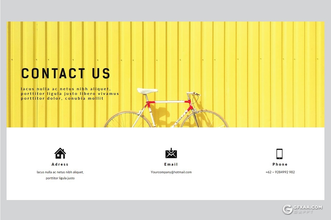 69页简约风格摄影图片展示PPT模板 - 顶尖PPT