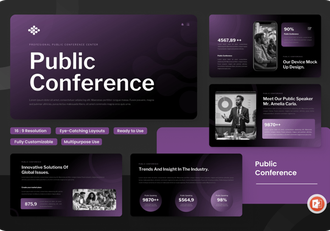 商务企业会议PPT模板 - 顶尖PPT