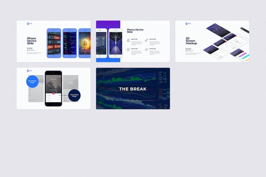 网络科技安全数字加密技术公司总结报告keynote模板 - 顶尖PPT
