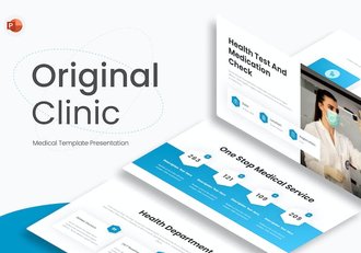 医疗诊所介绍医学研究毕业论文PPT模板 - 顶尖PPT