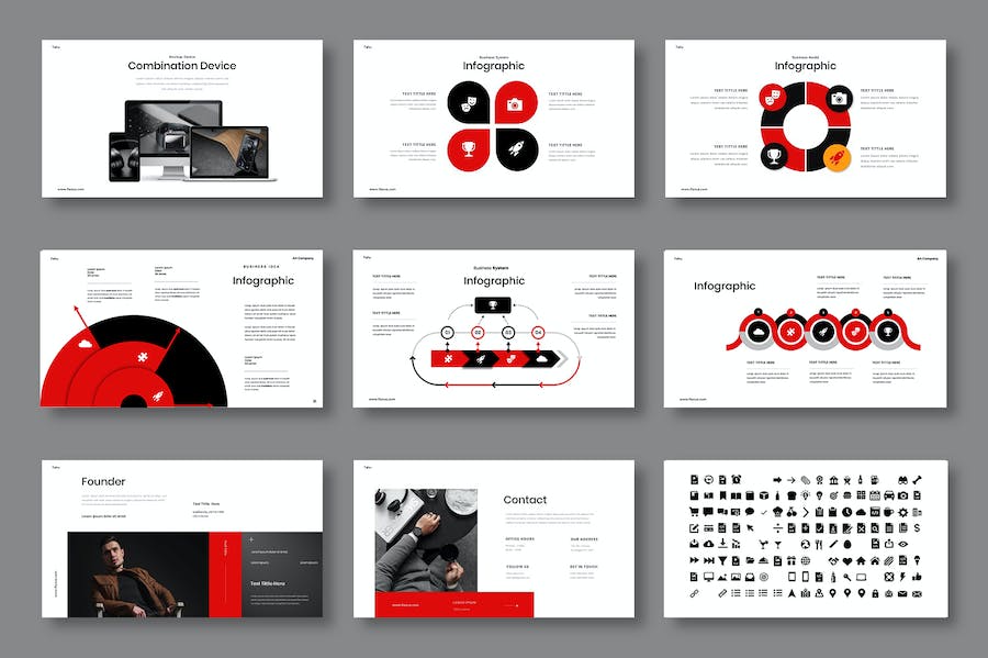 商务团队协作管理运营方案Keynote模板 - 顶尖PPT