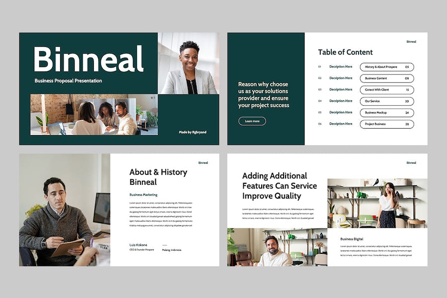 业务项目建议书keynote模板 - 顶尖PPT