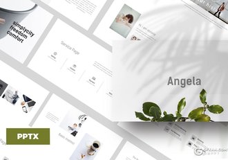 30页极简文艺风格多用途PPT模板 - 顶尖PPT