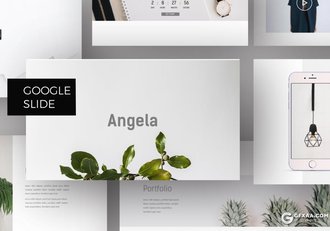 30页极简文艺风格多用途Google Slides模板 - 顶尖PPT