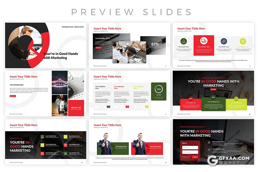 41页营销策划业务合作keynote模板 - 顶尖PPT