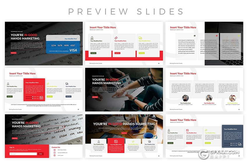 41页营销策划业务合作keynote模板 - 顶尖PPT