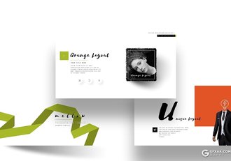 134页极致简约风格商务多用途PPT模板 - 顶尖PPT