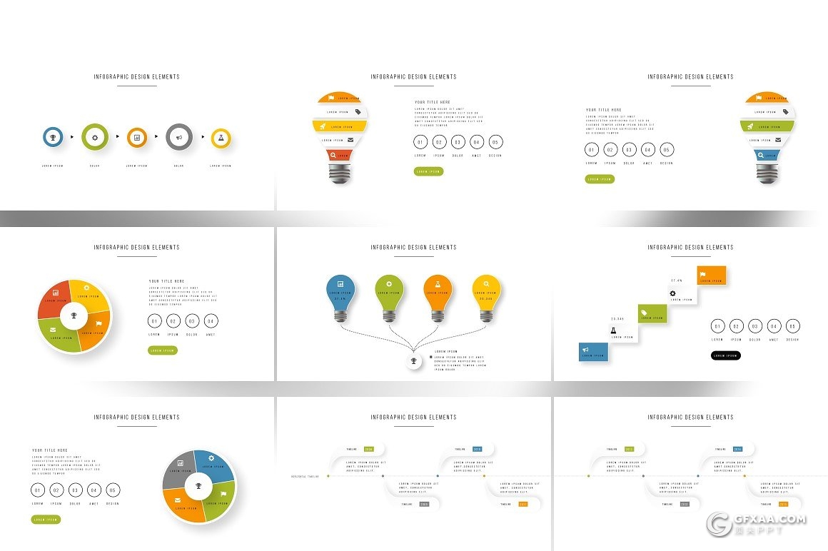 134页极致简约风格商务多用途PPT模板 - 顶尖PPT