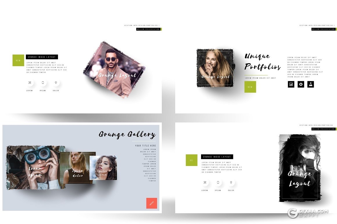 134页极致简约风格商务多用途PPT模板 - 顶尖PPT