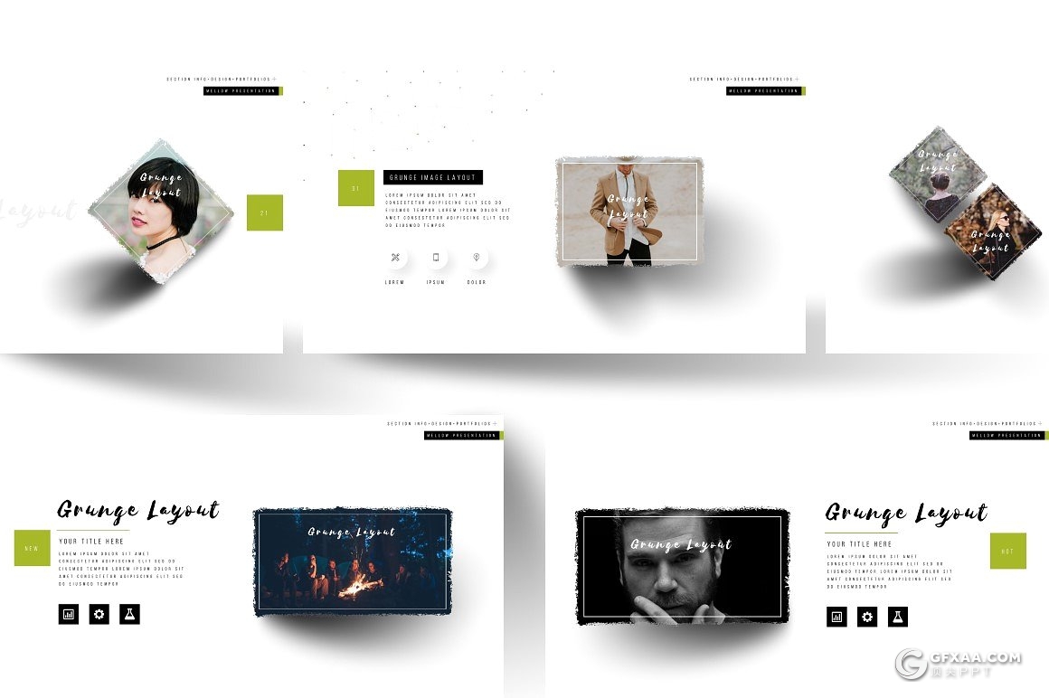 134页极致简约风格商务多用途PPT模板 - 顶尖PPT