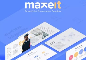 41页欧美简约商务风格PPT模板 - 顶尖PPT