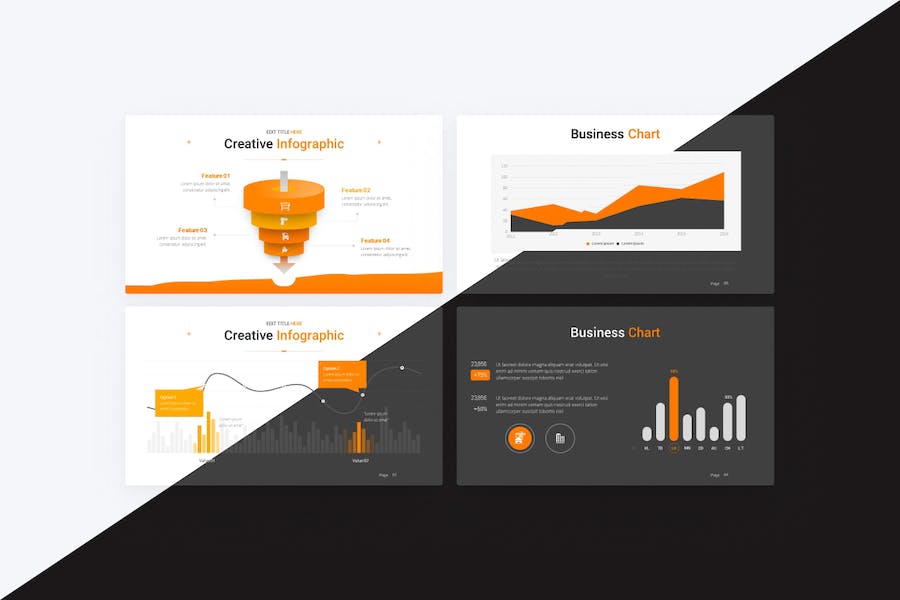 国外建筑公司工程施工PPT模板 - 顶尖PPT