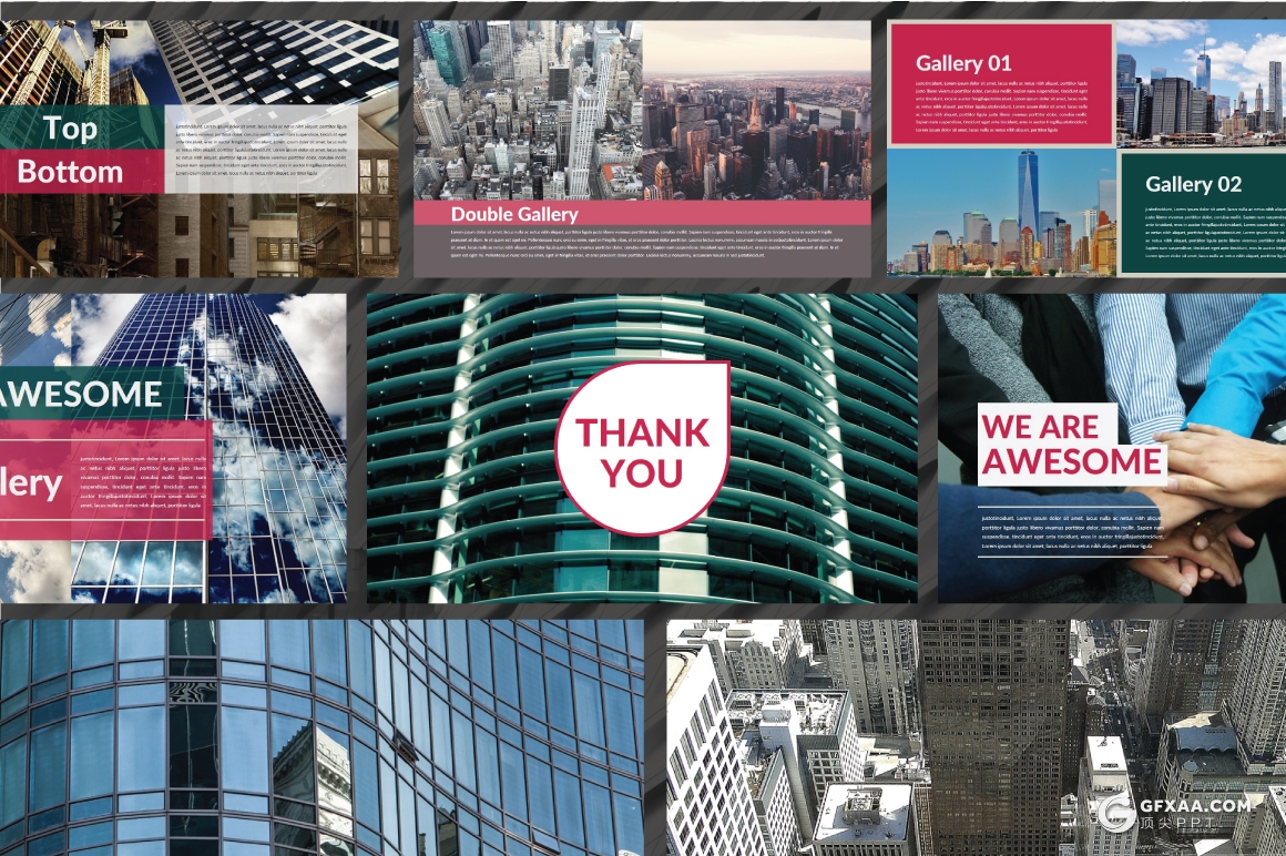 50页新闻媒体/业务合作多用途keynote模板 - 顶尖PPT