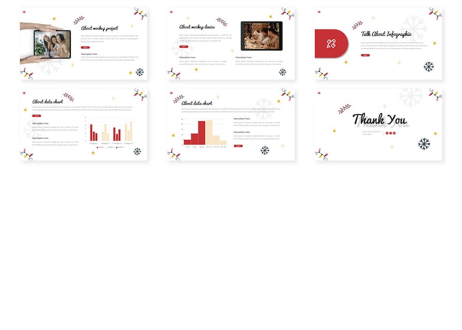 圣诞快乐创意设计方案PPT模板 - 顶尖PPT