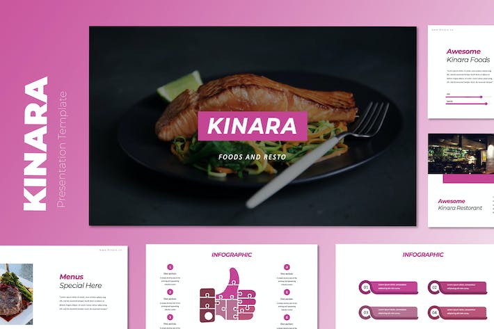 食品美食行业分析报告keynote模板 - 顶尖PPT