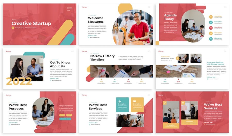 企业介绍年度总结报告keynote模板 - 顶尖PPT