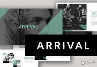 50页简约大气摄影图片展示keynote模板 - 顶尖PPT