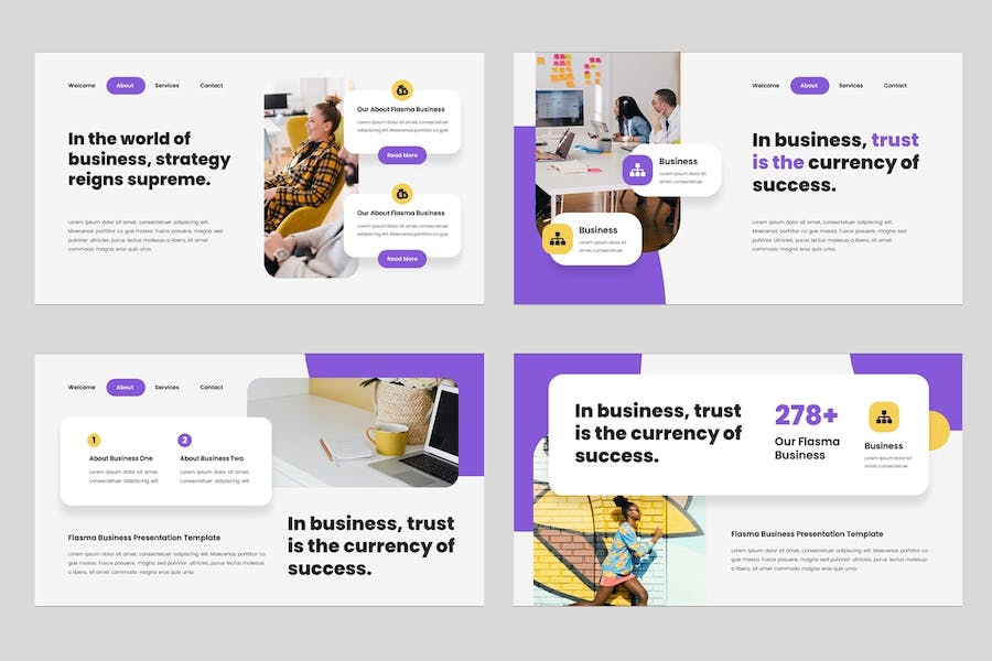 商业讲述展示推介方案应用PPT模板 - 顶尖PPT
