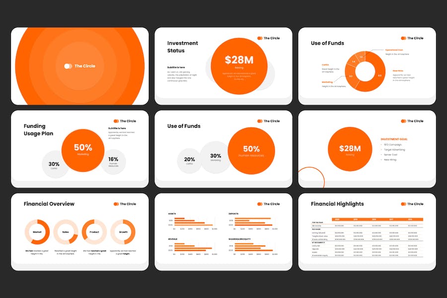 国外商务企业投资者keynote模板 - 顶尖PPT