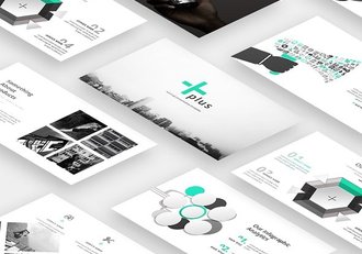 77页欧美高逼格多用途商务PPT模板 - 顶尖PPT