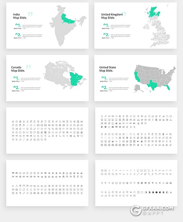 77页欧美高逼格多用途商务PPT模板 - 顶尖PPT