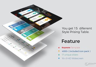简约大气商务多用途keynote模板 - 顶尖PPT