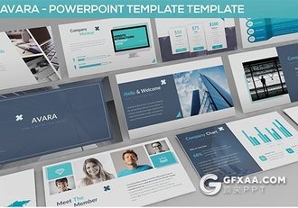 30页简约大气商务多用途PPT模板 3种主题配色 - 顶尖PPT