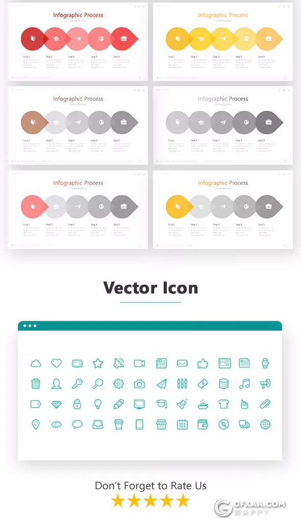 63页高逼格商务多用途ppt模板 10种主题配色 - 顶尖PPT