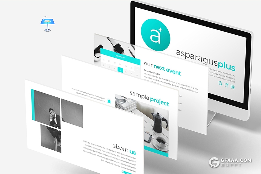 30欧美高逼格团队介绍工作汇报keynote模板 - 顶尖PPT