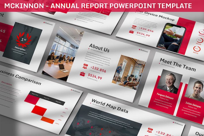 年度财务业绩总结展示PPT模板 - 顶尖PPT