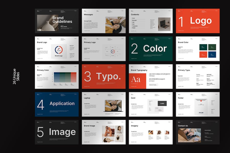 品牌行业指南详细演示文稿PPT模板 - 顶尖PPT
