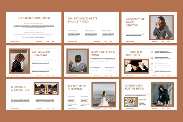 简洁品牌战略规划PPT模板 - 顶尖PPT