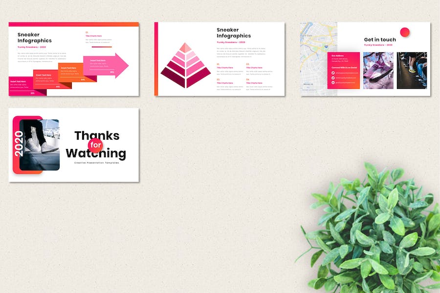 创意潮流服装品牌PPT模板 - 顶尖PPT