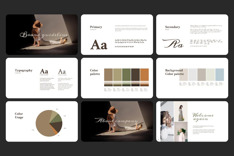 企业品牌推广指南PPT模板 - 顶尖PPT