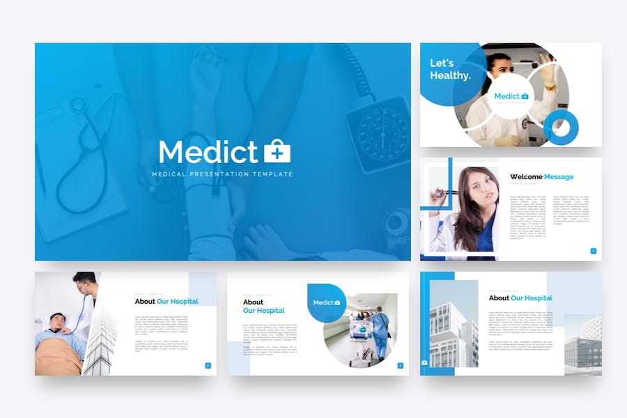 医学医疗行业PPT模板 - 顶尖PPT
