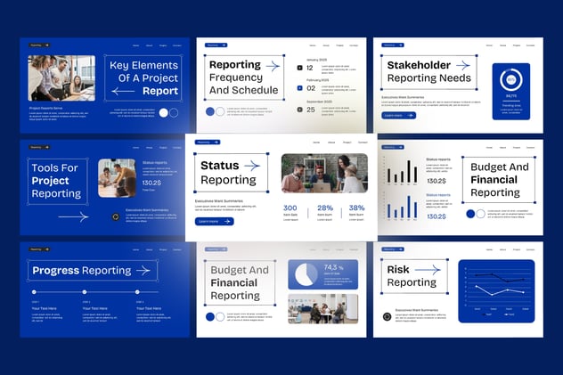 工程研发项目进展报告PPT模板 - 顶尖PPT