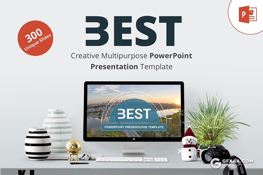 300页国外高端商务风格ppt神作 11种主题配色3种尺寸比例 - 顶尖PPT