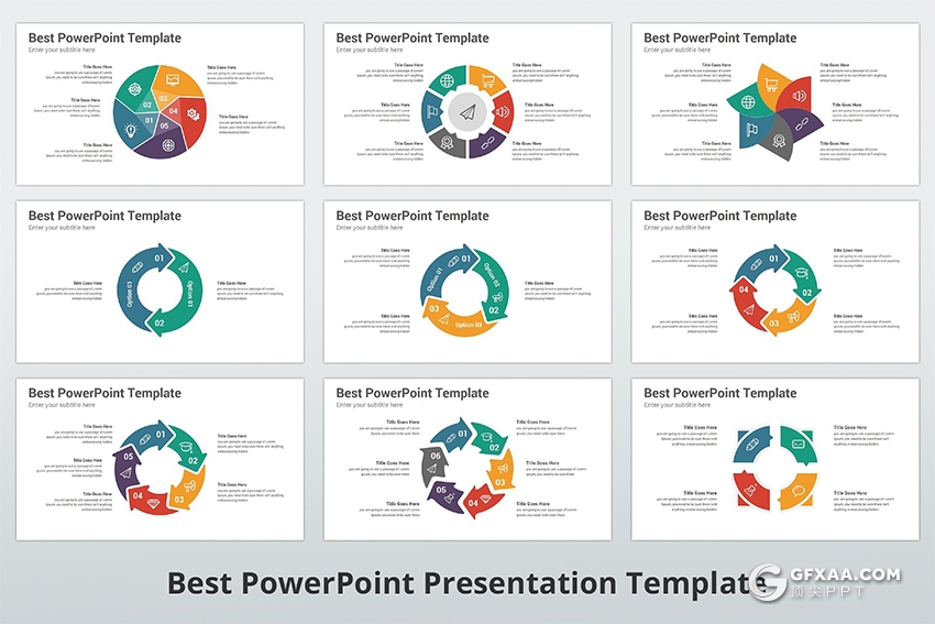 300页国外高端商务风格ppt神作 11种主题配色3种尺寸比例 - 顶尖PPT
