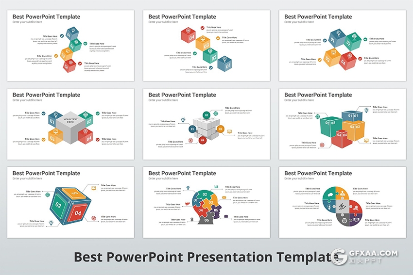 300页国外高端商务风格ppt神作 11种主题配色3种尺寸比例 - 顶尖PPT