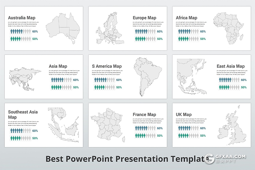 300页国外高端商务风格ppt神作 11种主题配色3种尺寸比例 - 顶尖PPT