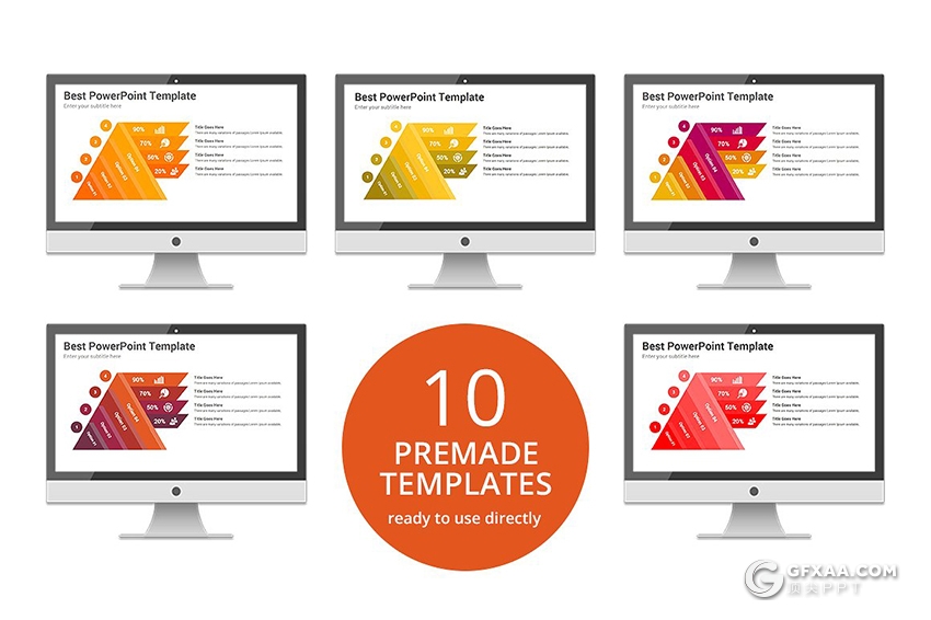 300页国外高端商务风格ppt神作 11种主题配色3种尺寸比例 - 顶尖PPT
